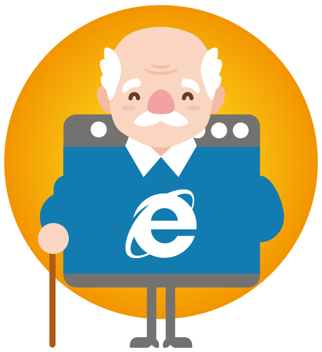 navegador IE personalizado como viejo